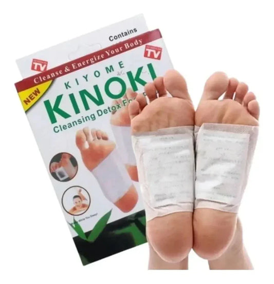 Parches Desintoxicantes Para Pies Kinoki – Limpieza Natural Mientras Duermes